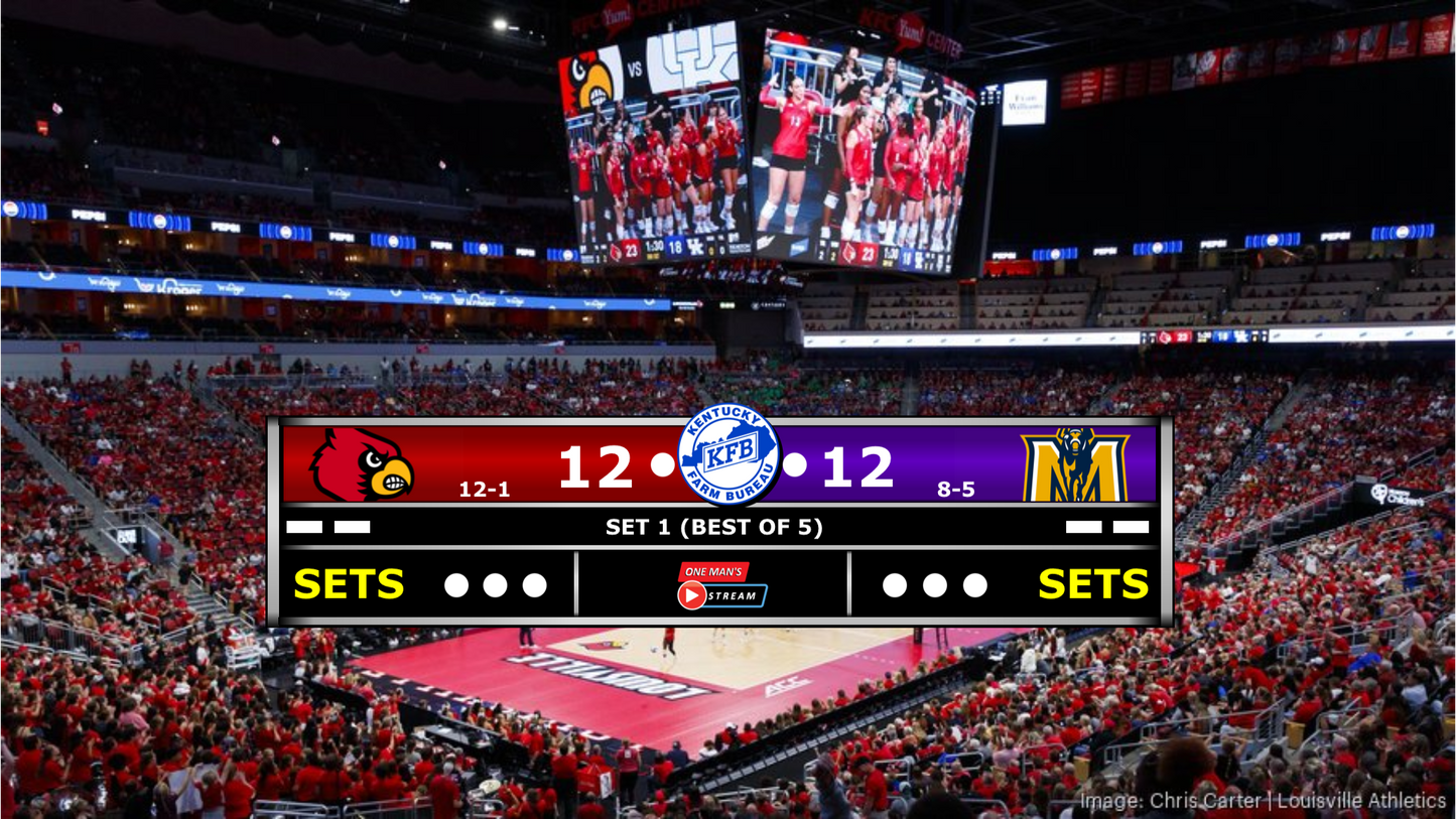 Volleyball Scoreboard Graphic 2026 Animated