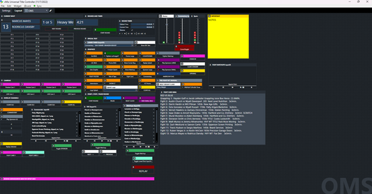 New Boxing MMA UTC and Boxing MMA Excel Spreadsheet