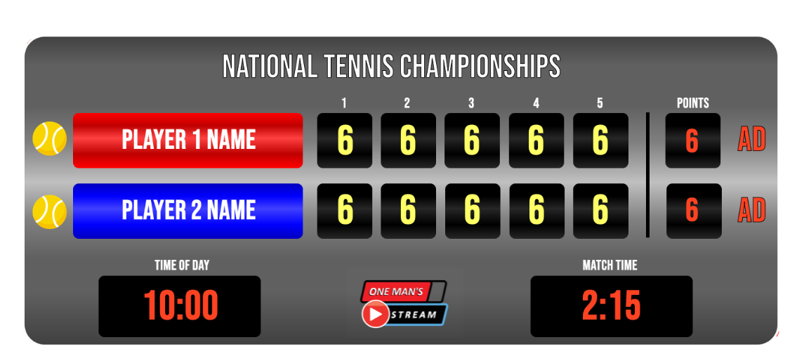 Tennis Graphic