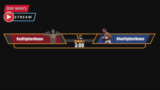 Boxing/MMA Lower-Third with Images '23  ANIMATED