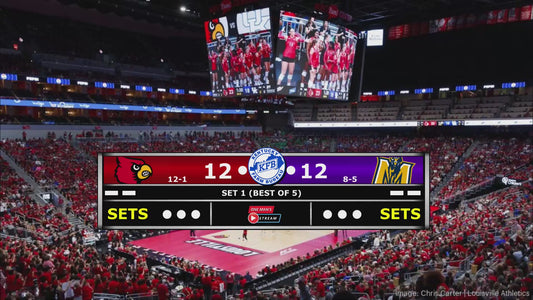 Volleyball Scoreboard Graphic 2026 Animated